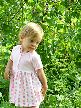 Child Discovering Nature